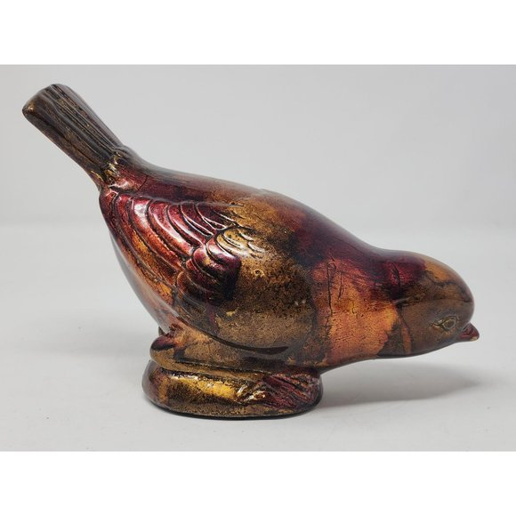 Vintage Ceramic Bird Figurine Home Decor Pottery Glaze‎ - Picture 4 of 10